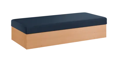 DITA rošt, válenda korpus buk, látka BEST 20 - látka modrá